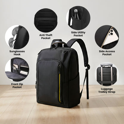 BANGE – 7856 Laptop Bag 24L Large Capacity Waterproof Travel Backpack