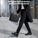 BANGE - 8018 Hardshell Waterproof 14" Laptop Messenger Bag Briefcase for Men - 11