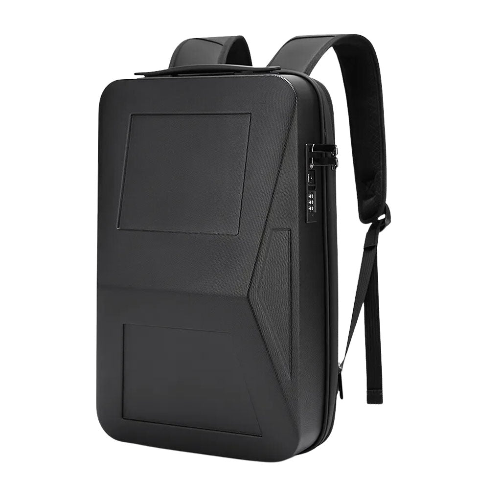 BANGE 2956 Anti Theft Hard Shell Laptop Backpack 20L-27L Expandable