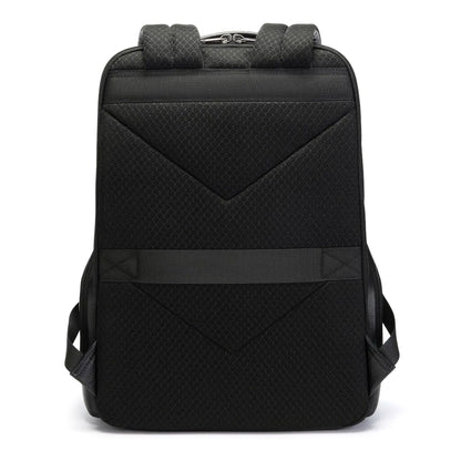 BANGE 6627 18L Genuine Leather Backpack Bag Fit for 15.6'' Laptop