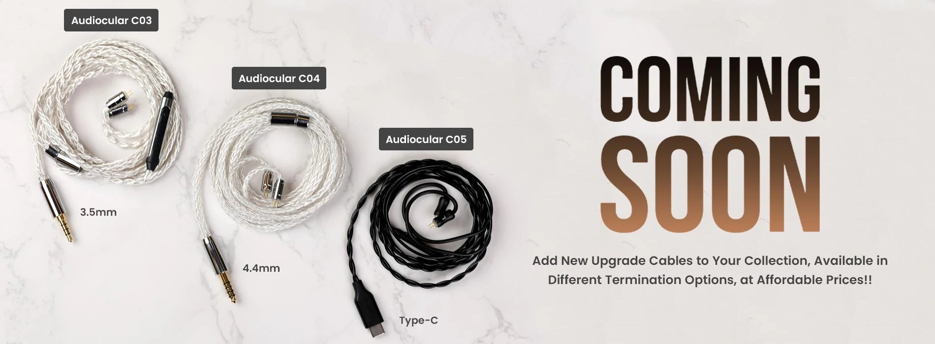 Audiocular Upgrade cable