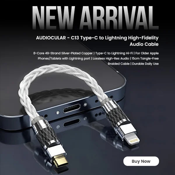 AUDIOCULAR - C13 Type-C to Lightning