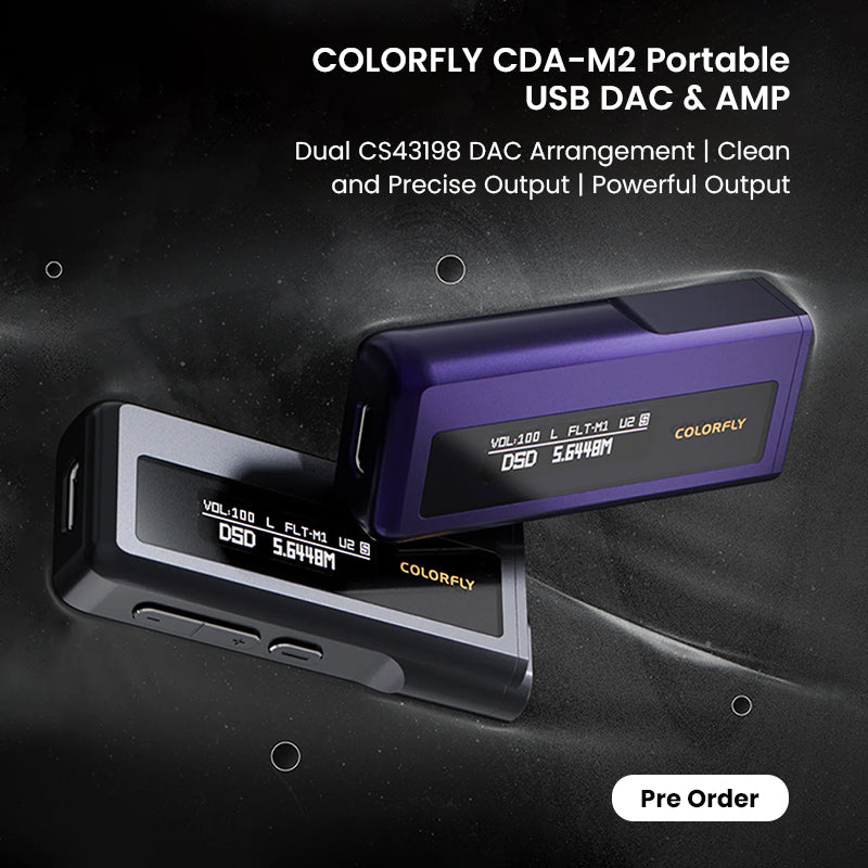COLORFLY CDA-M2 Portable USB DAC & AMP