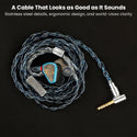 AUDIOCULAR - C10 4 Core Upgrade Cable for IEM - 9