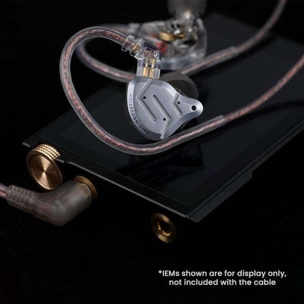 AUDIOCULAR - RC4 Copper-Plated Replacement Cable for KZ IEMs - 6
