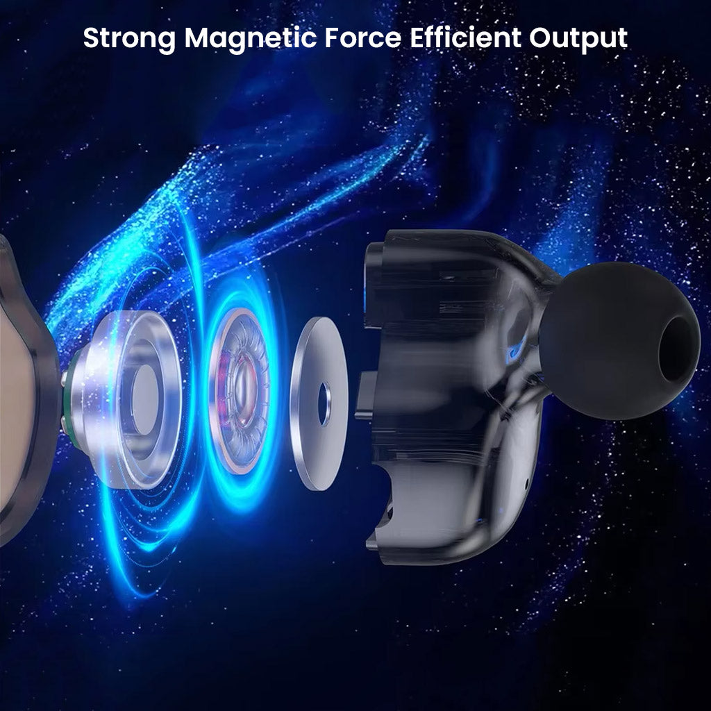 QKZ Hi7T IEM Blue magnetic force