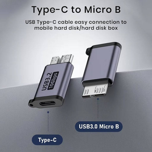 TECPHILE – USB C to Micro B OTG Adapter Converter - 2