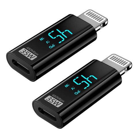 TECPHILE- 35W Type-C to Lightning Fast Charging Adapter - 0