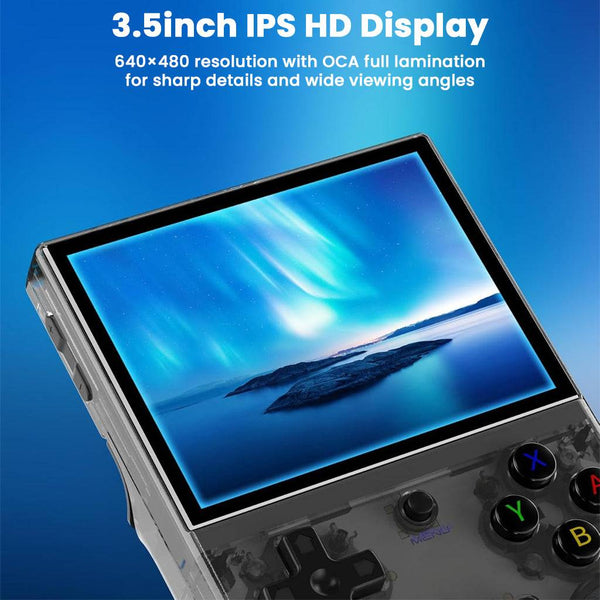 ANBERNIC- RG35XX Plus Handheld Game Console with PSP Games - 2