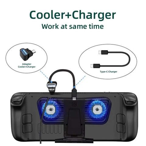 Tecphile CA130 USBA F Adapter Black CM CF COOLER+CHARGER