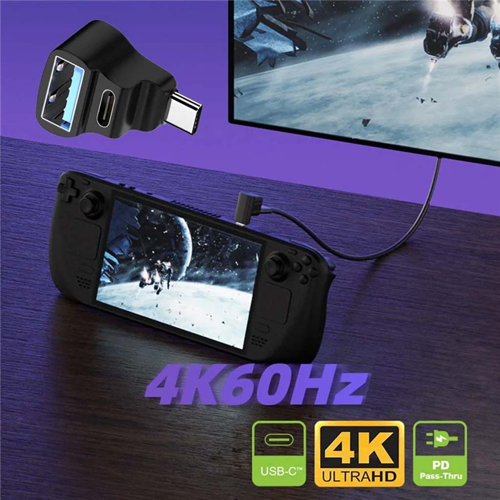 Tecphile CA130 USBA F Adapter Black CM CF 4K60HZ