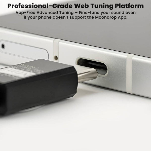 Moondrop -  FreeDSP Mini Portable USB-C HiFi DAC with Flagship CS43198 Chip - 6