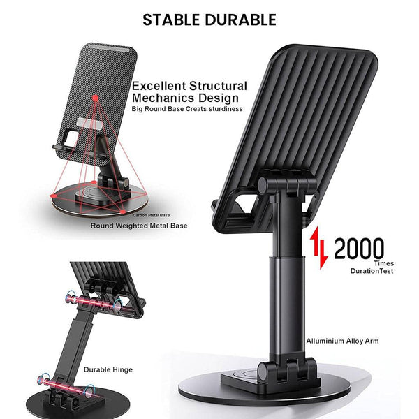 TECPHILE – Snap Mount 360° Rotatable & Foldable Phone Holder - 3