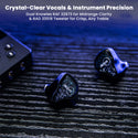 ZiiGaat x Hangout Audio Odyssey 2 1DD + 3BA Hybrid IEM for Audiophiles - 4