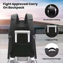 BANGE – 2517-1 Smart Laptop Backpack 23L with Multi Compartment Design - 9