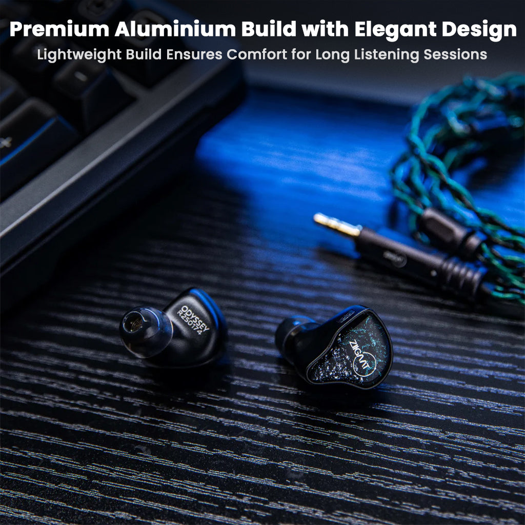 ZiiGaat x Hangout Audio Odyssey 2 1DD + 3BA Hybrid IEM for