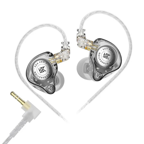 Buy clear KZ - EDX Pro 2 Super Linear 10mm Dynamic Driver IEM