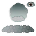 TECPHILE – Cloud Shape Ergonomic Gel Mouse Pad and Keyboard Wrist Support & Coaster Set - 1