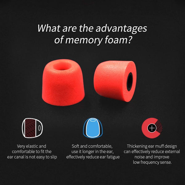 ND AUDIO - Memory Foam Eartips for IEM - 2