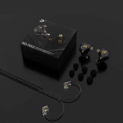 ND Audio NX2 IEM BOx content