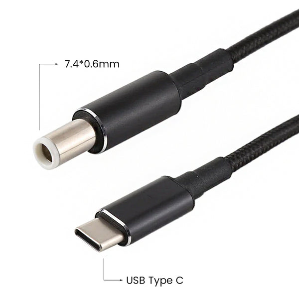 TECPHILE – 100W PD Fast Charging Cable for DELL Laptop - 2