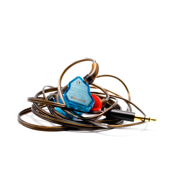 7HZ x Crinacle Zero 2 IEM (Blue) + AUDIOCULAR D07 Slim DAC & Amp - 4