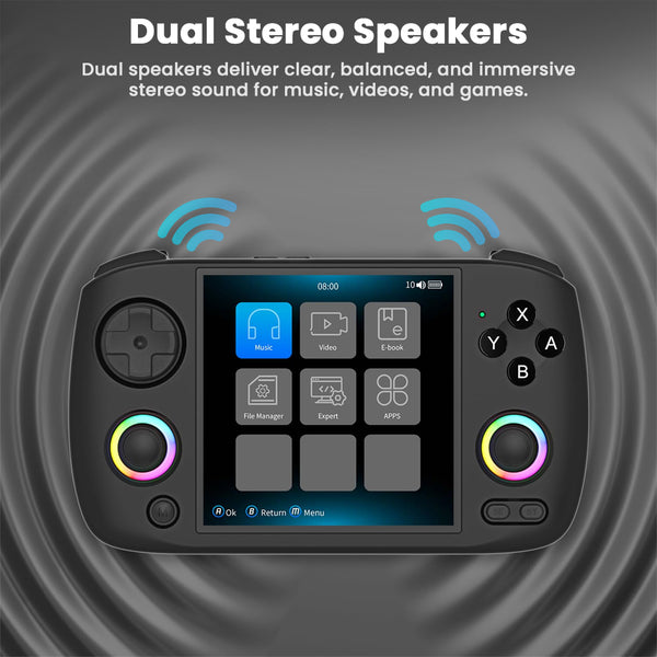 ANBERNIC- RG CubeXX Handheld Gaming Console with IPS Display - 8