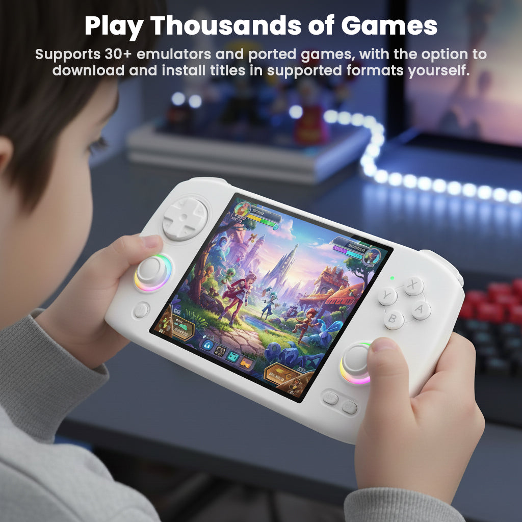 ANBERNIC- RG CubeXX Handheld Gaming Console with IPS Display