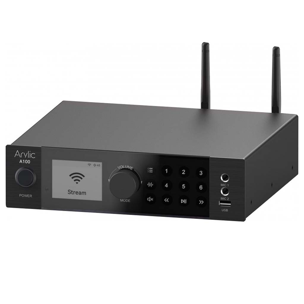 ARYLIC A100 Multi-Room Streamer & Hi-Fi Amplifier – Concept Kart