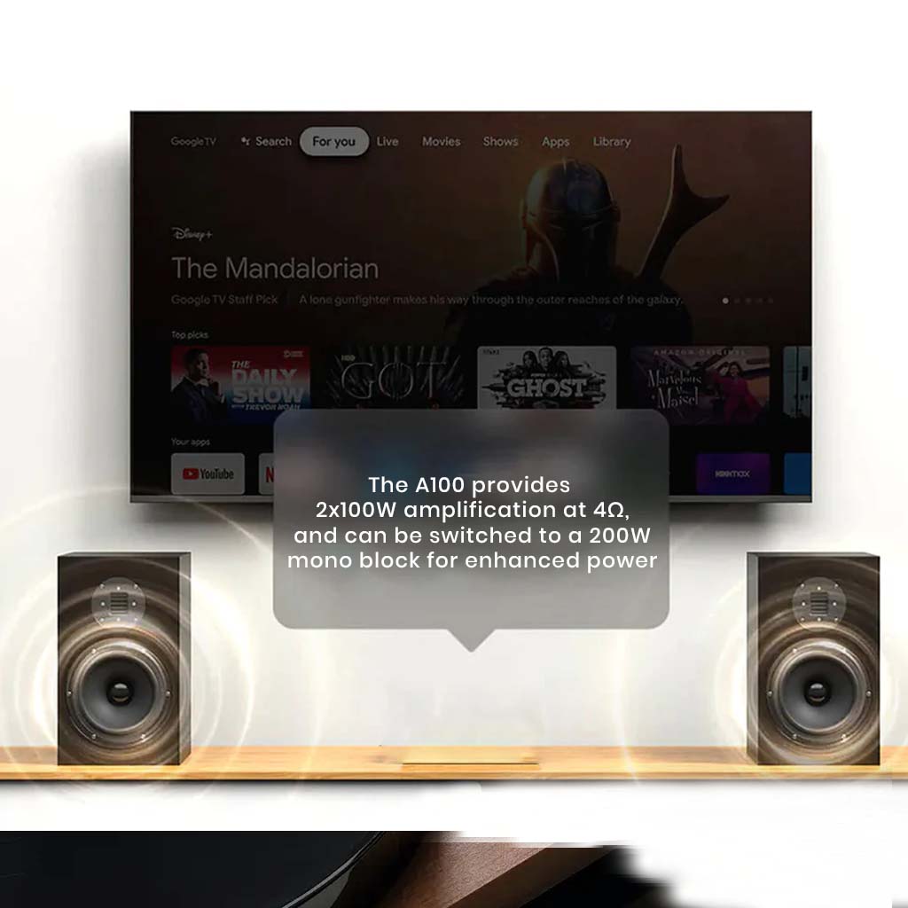 ARYLIC A100 Streamer Amplifier