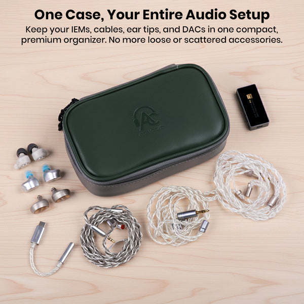 AUDIOCULAR - CRATE Premium Portable Multi-Purpose Case for Audiophiles - 4