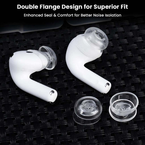 Audiocular DuoFit comes with a Double Flange design which provides superior fit