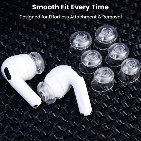 AUDIOCULAR - DuoFit Double Flange Silicone Eartips for Airpods 3 & 4 - 4