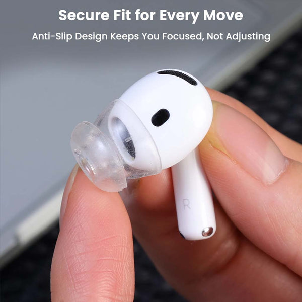 AUDIOCULAR - DuoFit Double Flange Silicone Eartips for Airpods 3 & 4 - 5