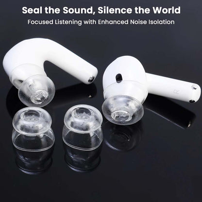 The Audiocular DuoFit fit snugly in ears and seals the outside sound for complete silence