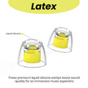 AUDIOCULAR - LATEX Liquid Silicone Eartips for IEMs - 2