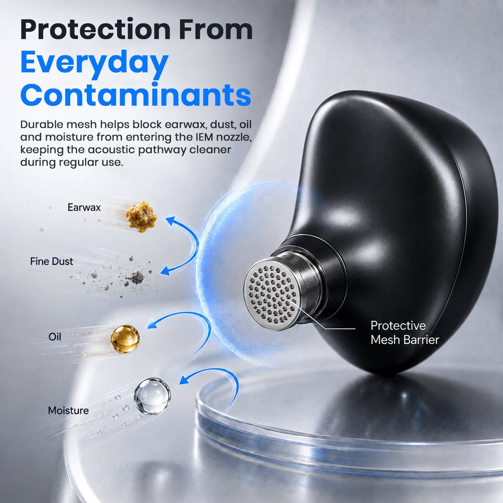 AUDIOCULAR - Nozzle Filters for In-Ear Monitors
