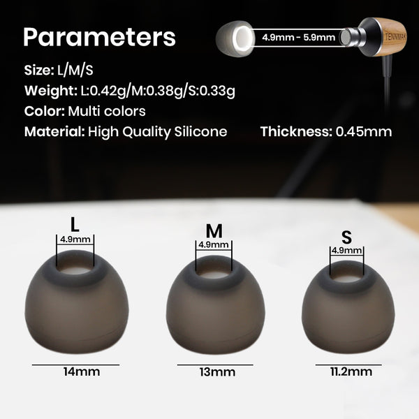 AUDIOCULAR - SiliCore Eartips for IEMs - 4