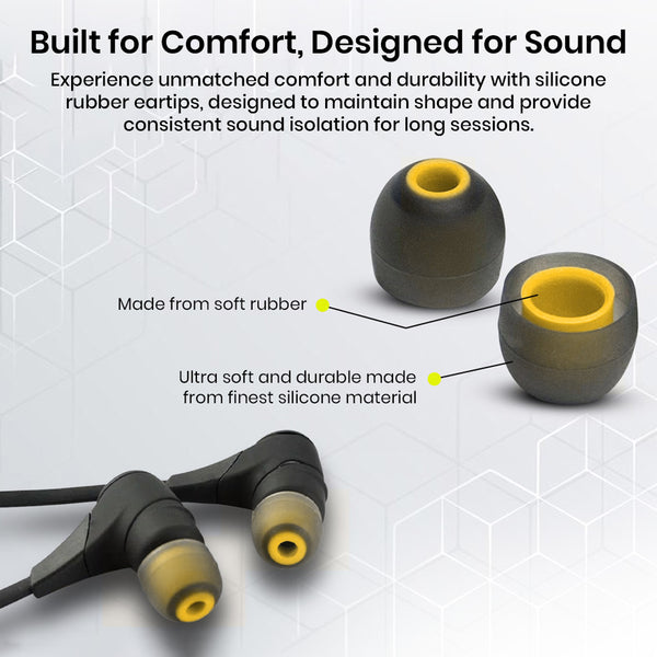 AUDIOCULAR - SoftGrip Silicone Eartips for IEMs - 2