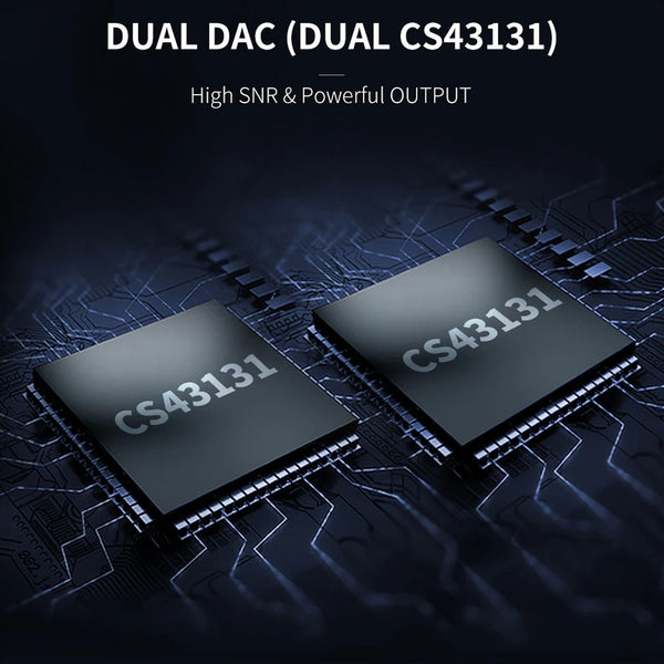 AUDIOCULAR - TP20 Pro Dual CS43131 Portable DAC & Amp - 21