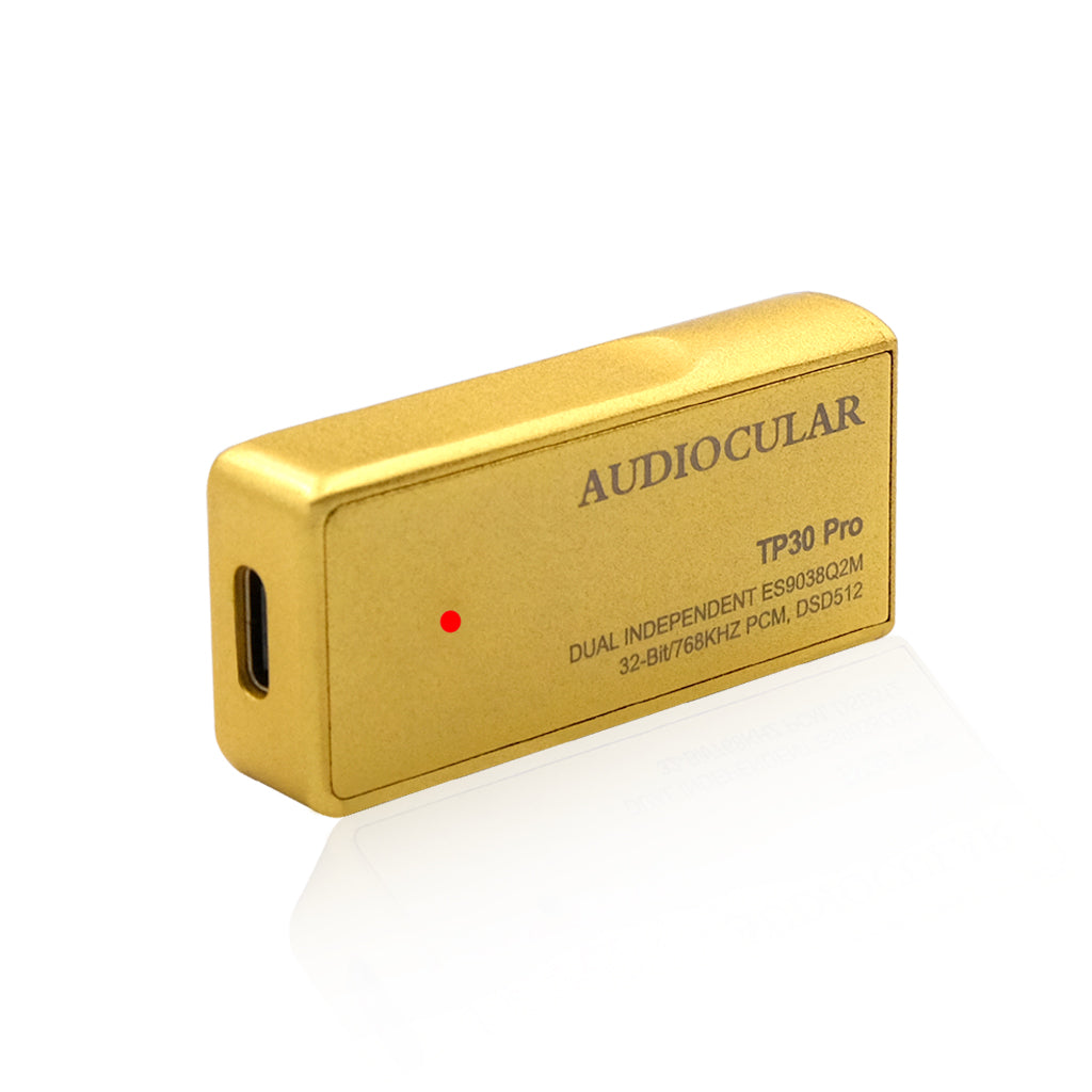 AUDIOCULAR - TP30 Pro ES9038Q2M Portable DAC & Amp