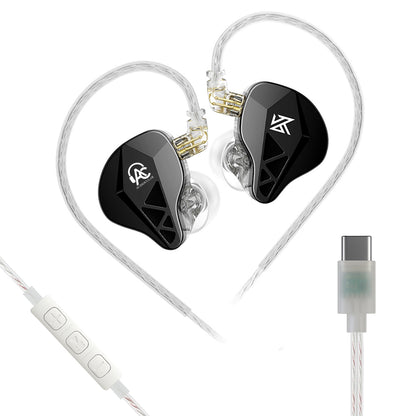 AUDIOCULAR x KZ Beast in-ear monitors with transparent cables