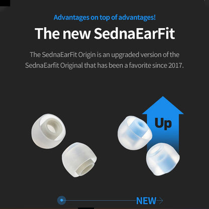 AZLA SEDNAEARFIT ORIGIN Silicone EARTIPS For IEMs 