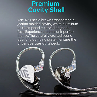 ARTTI - R3 Beryllium-Plated Diaphragm IEM