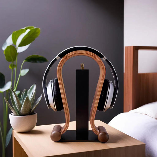 AUDIOCULAR - AA09 Wooden Headphone Stand - 6