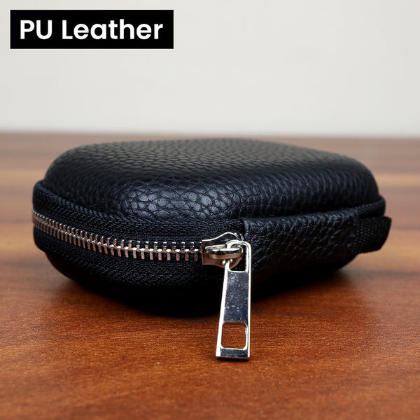 AC27 Leather Zip Earphone Case for IEM - 3