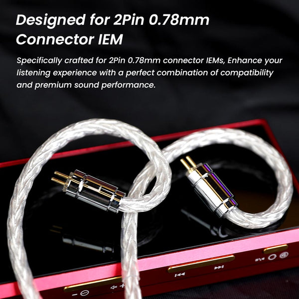 AUDIOCULAR - C04 16 Core Upgrade Cable for IEM - 3