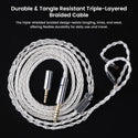 AUDIOCULAR - C11 8-Core 4N OCC IEM Upgrade Cable - 5
