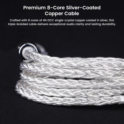 AUDIOCULAR - C11 8-Core 4N OCC IEM Upgrade Cable