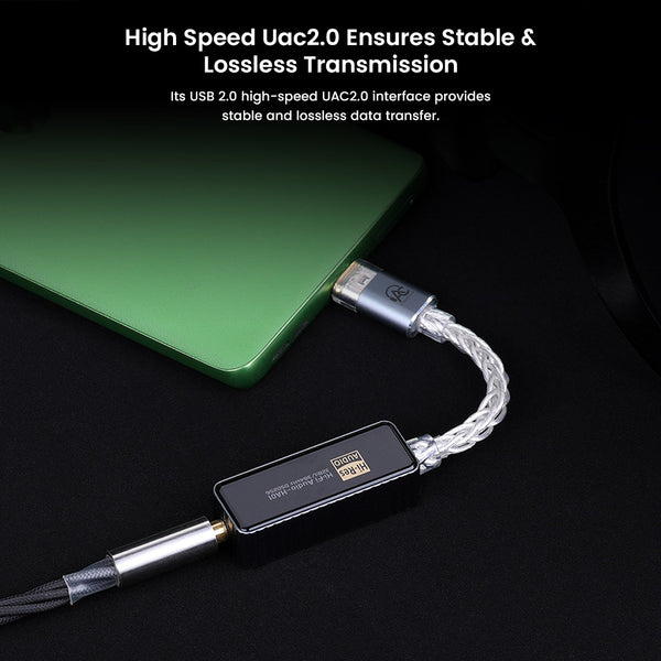 Audiocular x KinMax HA01 Portable CS43198 + CT7601 DAC & Amplifier - 7